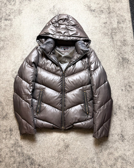 MICHEL KLEIN "MIDNIGHT GLOSS" PUFFER