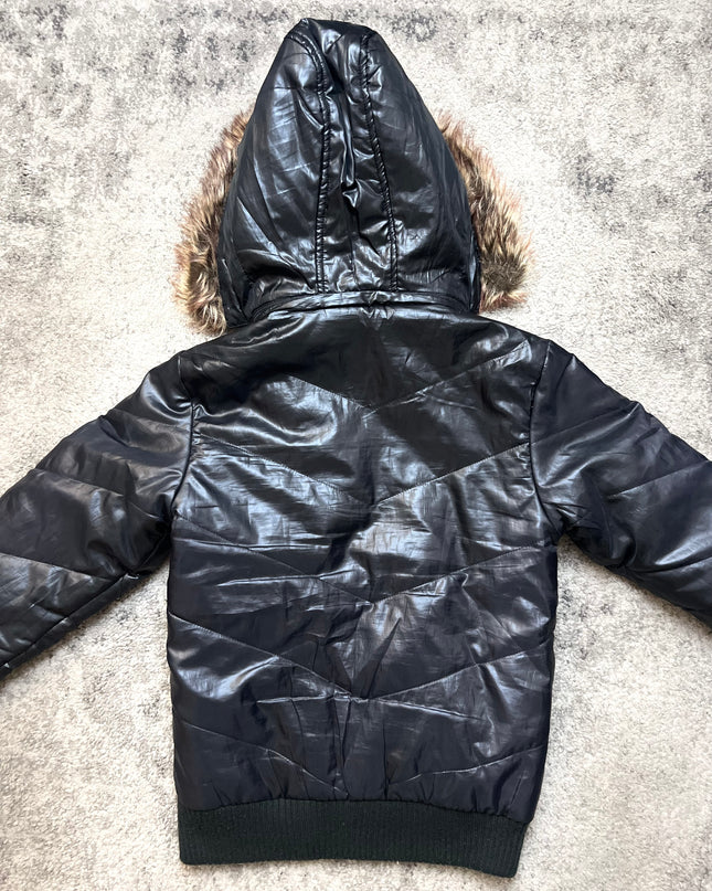INDECENT "SHADOW FAUX-FUR" PUFFER