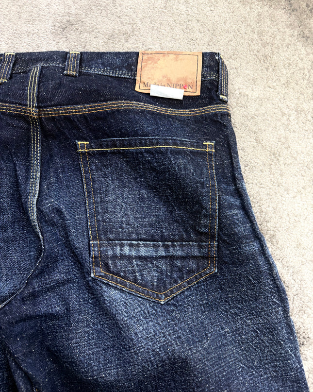 BACKNUMBER "RAW INDIGO" DENIM (M)