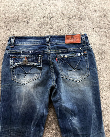 MARAXIA "BLUE FLARE" DENIM (M)