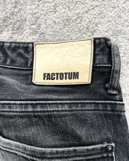 FACTOTUM "NOISE WITHOUT SOUND" DENIM