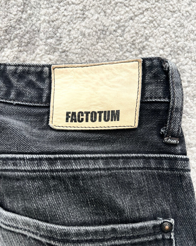 FACTOTUM "NOISE WITHOUT SOUND" DENIM