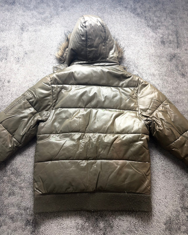 FREAKS "OLIVE NOISE" PUFFER