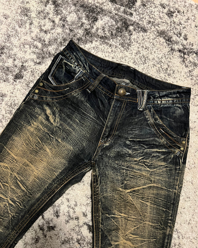 Sky Bomber Japanese Flared Denim