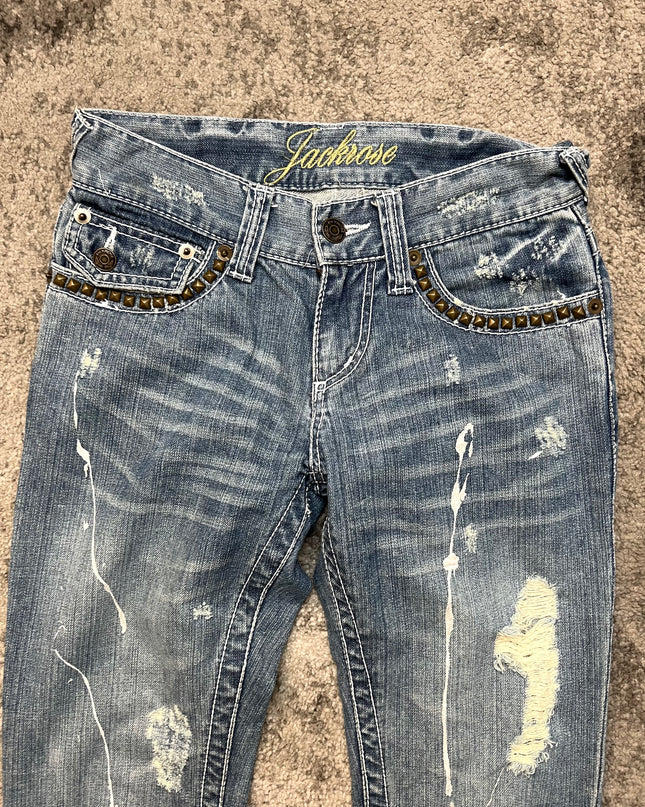 JACKROSE "BLEACHED CHAOS" DENIM