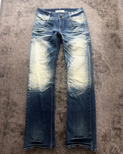COOK JEANS "SUNBURST FADE" DENIM (M)