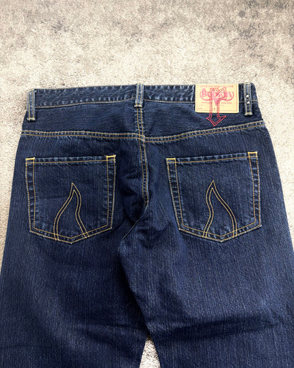 ROEN "SKULL FADE" DENIM (M)