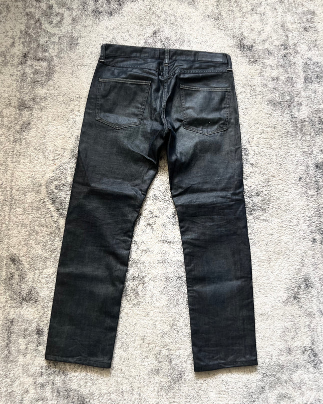 BACKNUMBER WAX DENIM SMALL