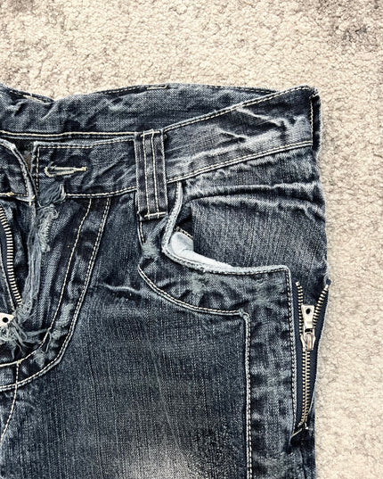 SEMANTIC DESIGN "ASPHALT DISSONANCE" DENIM