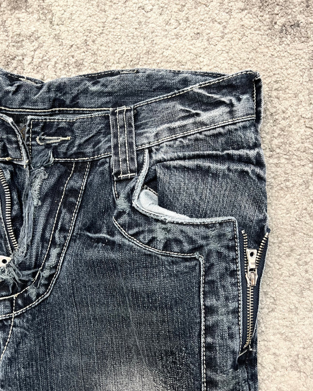 SEMANTIC DESIGN "ASPHALT DISSONANCE" DENIM