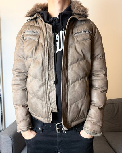 ABAHOUSE "WINTER SHELL" PUFFER