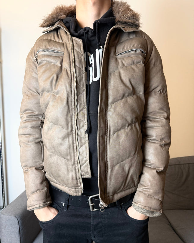 ABAHOUSE "WINTER SHELL" PUFFER