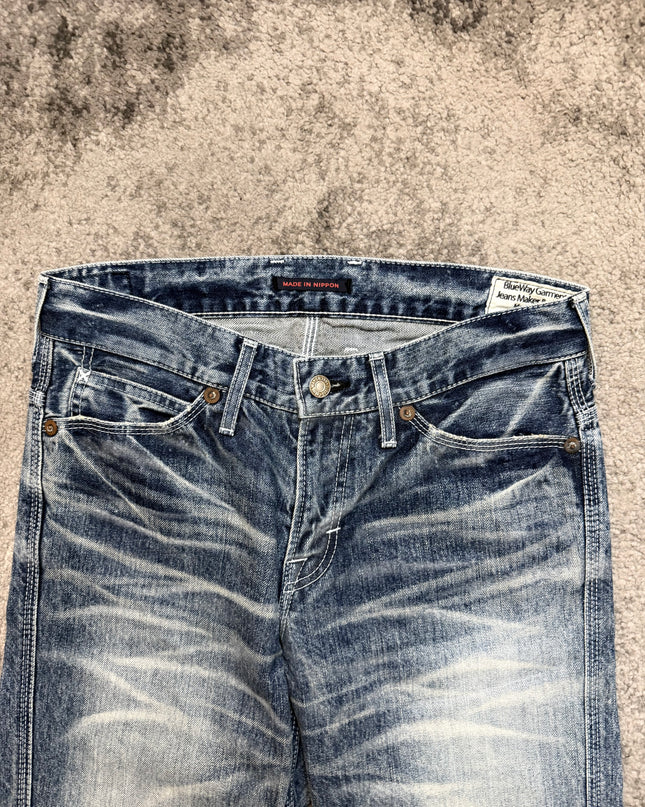 BLUE WAY "MOONLIT FADE" DENIM