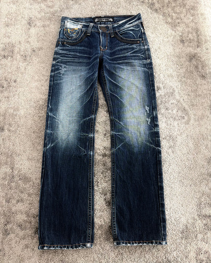 RED PEPPER "INDIGO FADE" DENIM (M)