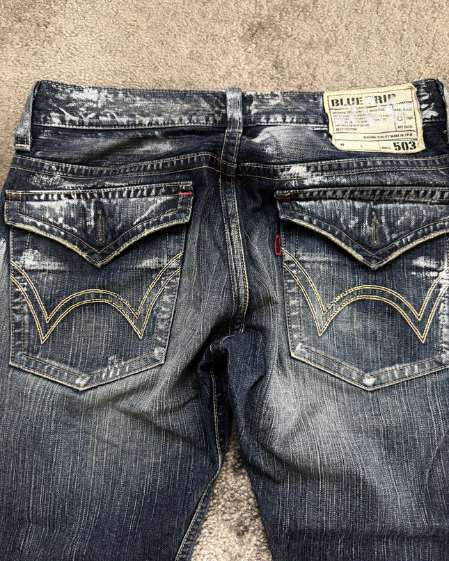 BLUE TRIP "CRASH FADE" DENIM