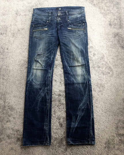 GLAD NEWS "DOUBLE WAIST" DENIM (M)
