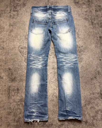 COOK JEANS “STATIC WHISKER“ DENIM