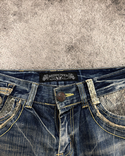 RED PEPPER "WILD FADE" DENIM