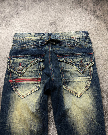 BLOW BY BLUE "FADED INDIGO" DENIM