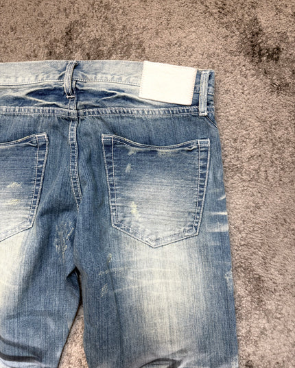 URBAN CRAFT "TORN ECLIPSE" DENIM