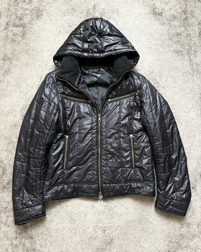 MICHEL KLEIN "NOIR ELEMENT" PUFFER