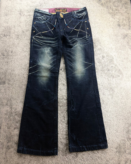 RIOBERA "WEB OF MIDNIGHT" DENIM (S-M)