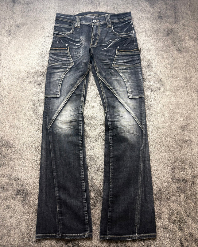 MICHEL KLEIN "SHADOW ANATOMY" DENIM