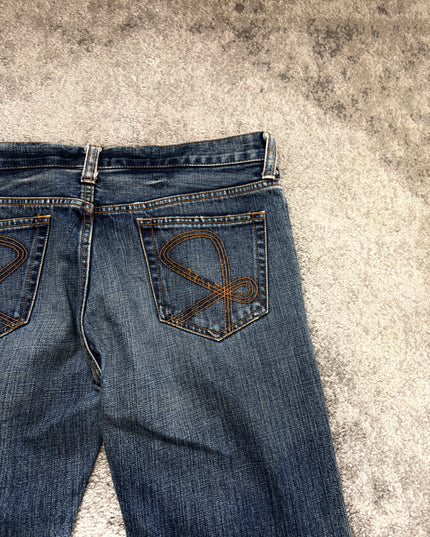 KRM "FRACTURE ZIP" DENIM