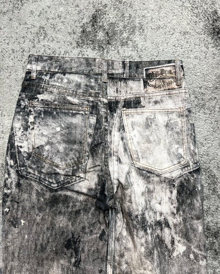 FROMICHIYA "POLLUTED MONOCHROME" DENIM