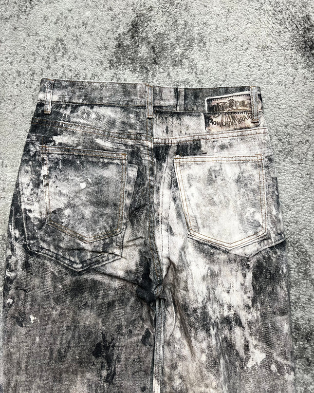 FROMICHIYA "POLLUTED MONOCHROME" DENIM