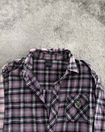 RUSS K "MIDNIGHT AMETHYST" FLANNEL (M)