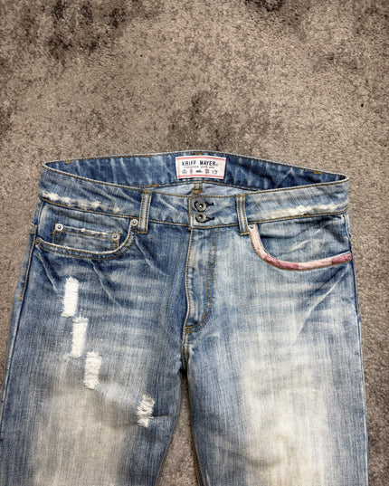 KNIFF MAYER "BLEACHED YOUTH" DENIM