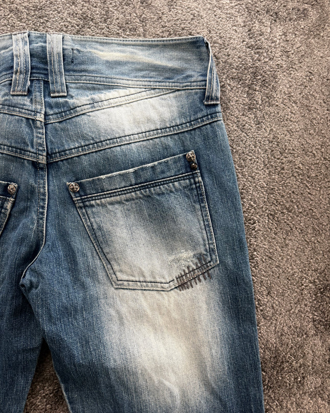 COOK JEANS "SNOW FLASH" DENIM (M)