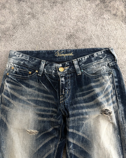 VANQUISH "DESTROYED INDIGO" DENIM (S)
