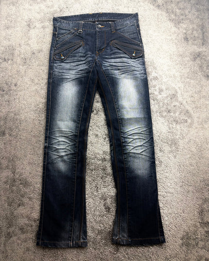 NICOLE CLUB "TWIN ZIP" DENIM (M)