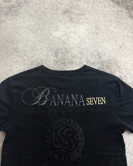 BANANA SEVEN "SHADOW SCRIPT" TEE (S-M)