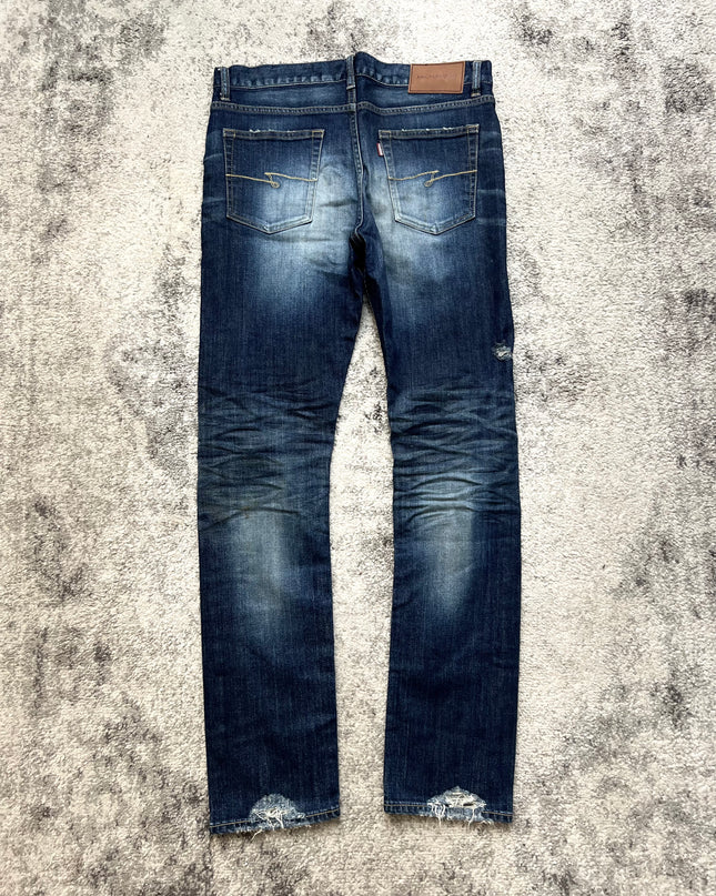 JACKROSE "COLLAPSE HYMN" SLIM FIT DENIM