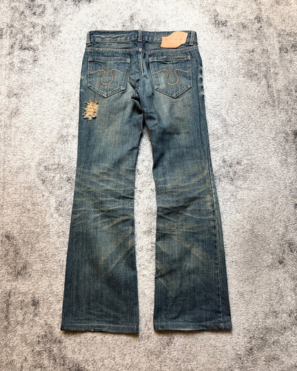 DEXIE JEANS "BROKEN HALO" DENIM