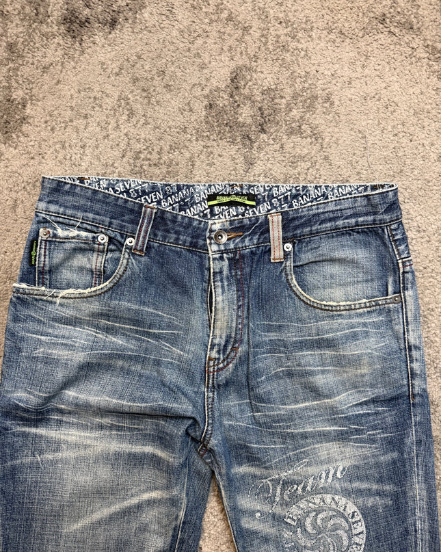 BANANA SEVEN "ECHO FADE" DENIM