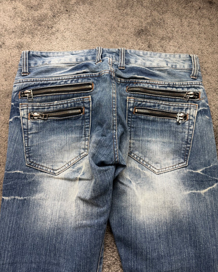 ROOT THREE "GHOST FADE STRAIGHT" DENIM