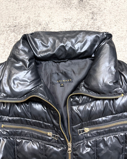 SPINASH "BLACK STATIC" PUFFER