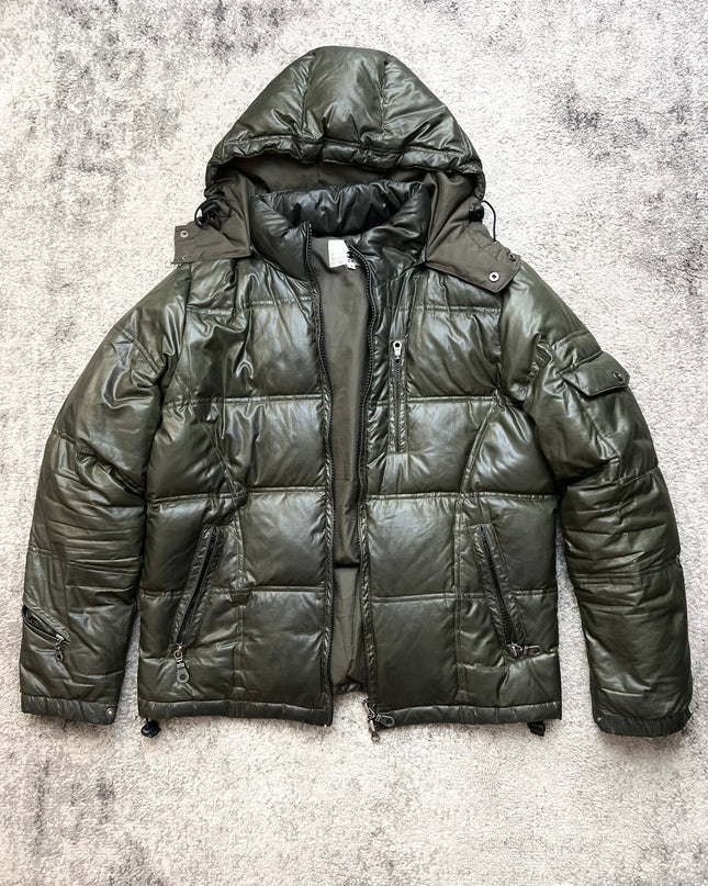 TAKEO KIKUCHI "OLIVE SHADOW" PUFFER