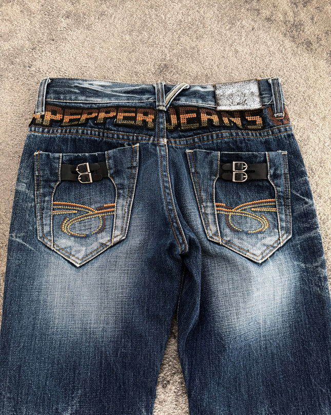 RED PEPPER "INDIGO FADE" DENIM (M)