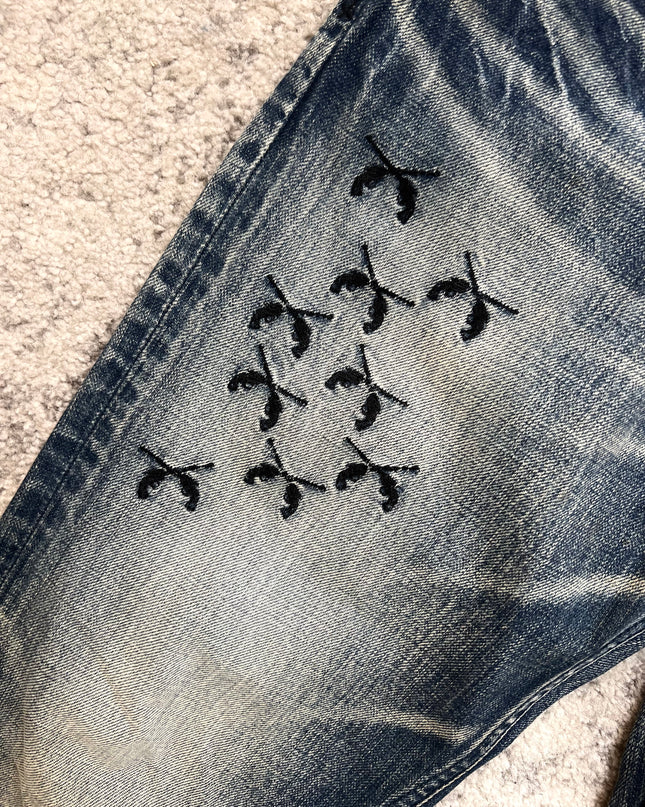ROAR GUNS "WHEN GUNS BLOOM" DENIM