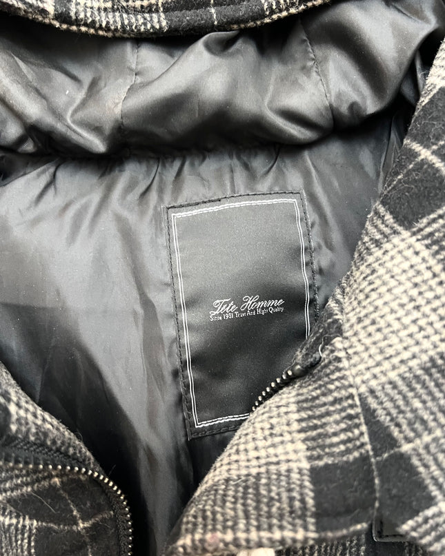 TETE HOMME "SHADOWS IN PLAID" PUFFER