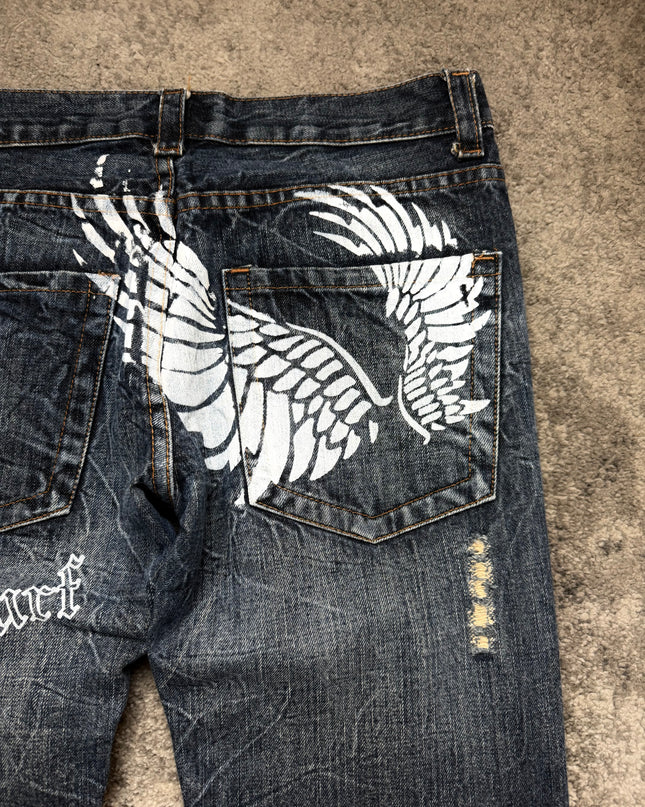 K.U.I "FRACTURED SILENCE" DENIM