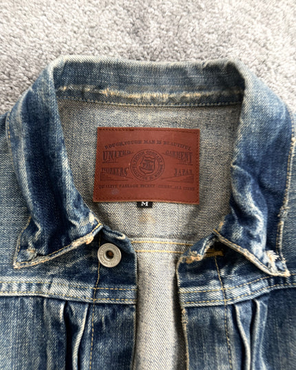 UNITED GARMENT WORKS "INDIGO MEMORY" DENIM JACKET (S)