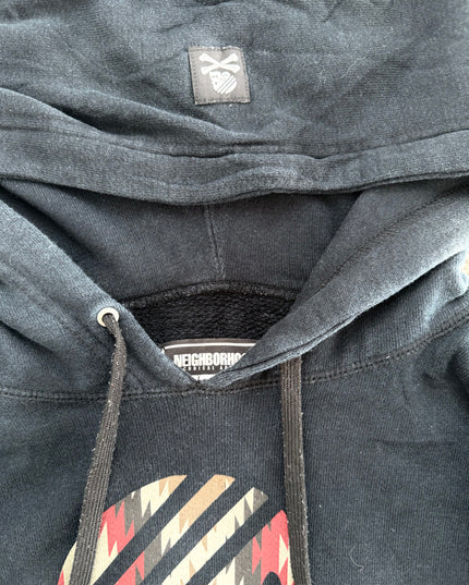 NEIGHBOURHOOD X ADIDAS "SKULL STRIKE" HOODIE (M)
