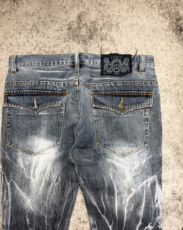 LOWBOX "WHITE NOISE" DENIM