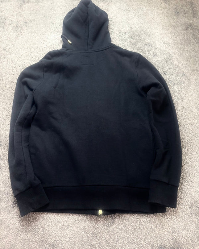 THIRTEEN JAPAN "DIAGONAL STATEMENT" ZIP HOODIE (M)